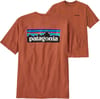 M's P-6 Logo Responsibili-Tee Redtail Rust + Patagonia