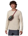 Patagonia + Ultralight Black Hole Mini Hip Pack Patchwork Pine Needle Green