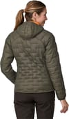 Patagonia + W's Micro Puff Hoody Pine Needle Green - 3