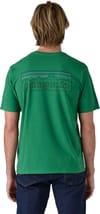 Patagonia + M's P-6 Logo Responsibili-Tee P-6 Outline: Heartleaf Green - 3