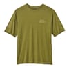 Patagonia + M's Cap Cool Daily Graphic Shirt Lands Graze Green X-Dye