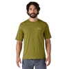 Patagonia + M's Cap Cool Daily Graphic Shirt Lands Graze Green X-Dye - 5