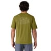 Patagonia + M's Cap Cool Daily Graphic Shirt Lands Graze Green X-Dye - 6