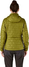 Patagonia + W's Nano Puff Hoody Graze Green - 3