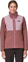 Patagonia + W's R2 CrossStrata Jkt Dulse Mauve