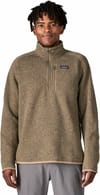 Patagonia + M's Better Sweater 1/4 Zip Seabird Grey w/Seabird Grey