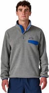 Patagonia + M's LW Synch Snap-T P/O Nickel w/Clement Blue