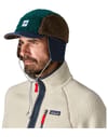 Patagonia + Range Earflap Cap Cascade Green