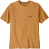 Patagonia + M's Boardshort Logo Pocket Responsibili-Tee Talon Gold