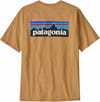 Patagonia + M's P-6 Logo Responsibili-Tee Talon Gold - 3