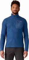 Patagonia + M's R1 Air Zip Neck Clement Blue