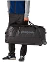 Patagonia + Black Hole Wheeled Duffel 100L Black w/Black - 5