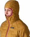 Patagonia + W's Micro Puff Hoody Smolder Blue w/P6 Blue - 5