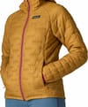 Patagonia + W's Micro Puff Hoody Smolder Blue w/P6 Blue - 6