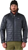 Patagonia + M's Nano Puff Jkt Smolder Blue