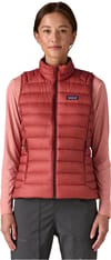 Patagonia + W's Down Sweater Vest Potters Red