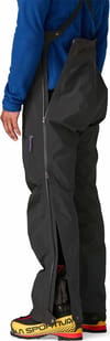 Patagonia + M's Pluma PRO Bibs Black - 7