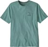 Patagonia + M's Boardshort Logo Pocket Responsibili-Tee Blue Sage