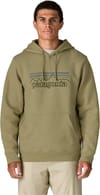Patagonia + M's P-6 Logo Uprisal Hoody P-6 Outline Gumtree Green