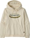 M's '95 Oval Logo Uprisal Hoody Birch White + Patagonia