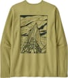 Patagonia + M's LW Cloud Crag Wildrise Crew Gumtree Green