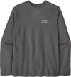 M's LW Cloud Crag Wildrise Crew Ink Black + Patagonia