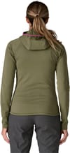 Patagonia + W's R1 Ultralight Hoody Basin Green - 3