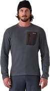 Patagonia + M's R1 Air Crew Smolder Blue