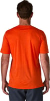 Patagonia + M's Cap Cool Merino Blend Graphic Shirt Multi-Pitch Weathered Stone - 3
