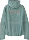 Patagonia + W's Cap Cool Sun Hoody Peak Visions Nouveau Green Blue Sage X-Dye - 7