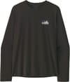 Patagonia + M's L/S Cap Cool Daily Shirt '73 Skyline Black