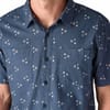 Patagonia + M's Back Step Shirt Bouquet Dolomite Blue - 4