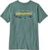 K's Graphic T-Shirt '95 Oval Logo Tropiclimb Blue Sage + Patagonia