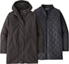 W's Heyes Peak 3-in-1 Parka Black + Patagonia