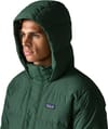 Patagonia + M's Sisar Down Hoody Jkt Canopy Green - 6