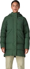 Patagonia + W's Sisar Down Parka Canopy Green