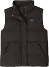 W's Sisar Down Vest Black + Patagonia