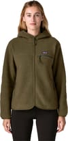 Patagonia + W's Retro Pile Hoody Basin Green