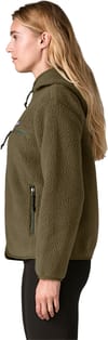 Patagonia + W's Retro Pile Hoody Basin Green - 4