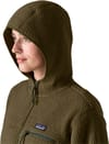 Patagonia + W's Retro Pile Hoody Basin Green - 6