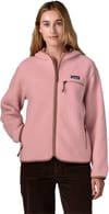 Patagonia + W's Retro Pile Hoody Fuzzy Mauve