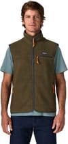 Patagonia + M's Retro Pile Vest Basin Green