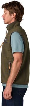 Patagonia + M's Retro Pile Vest Basin Green - 4