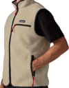 Patagonia + M's Retro Pile Vest Pelican - 4
