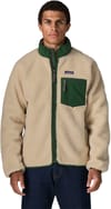 Patagonia + M's Classic Retro-X Jkt Dark Natural w/Treeline Green