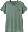 W's Cap Cool Trail Shirt - Stratapeaks Cover Green + Patagonia