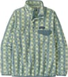 W's LW Synch Snap-T P/O Sun Quilt Blue Sage + Patagonia