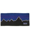 Powder Town Headband Classic Fitz Roy P6 Blue + Patagonia