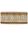Powder Town Headband Hut Tripper Logo Weathered Stone + Patagonia