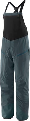 W's Snowdrifter Bibs Summit Blue + Patagonia
